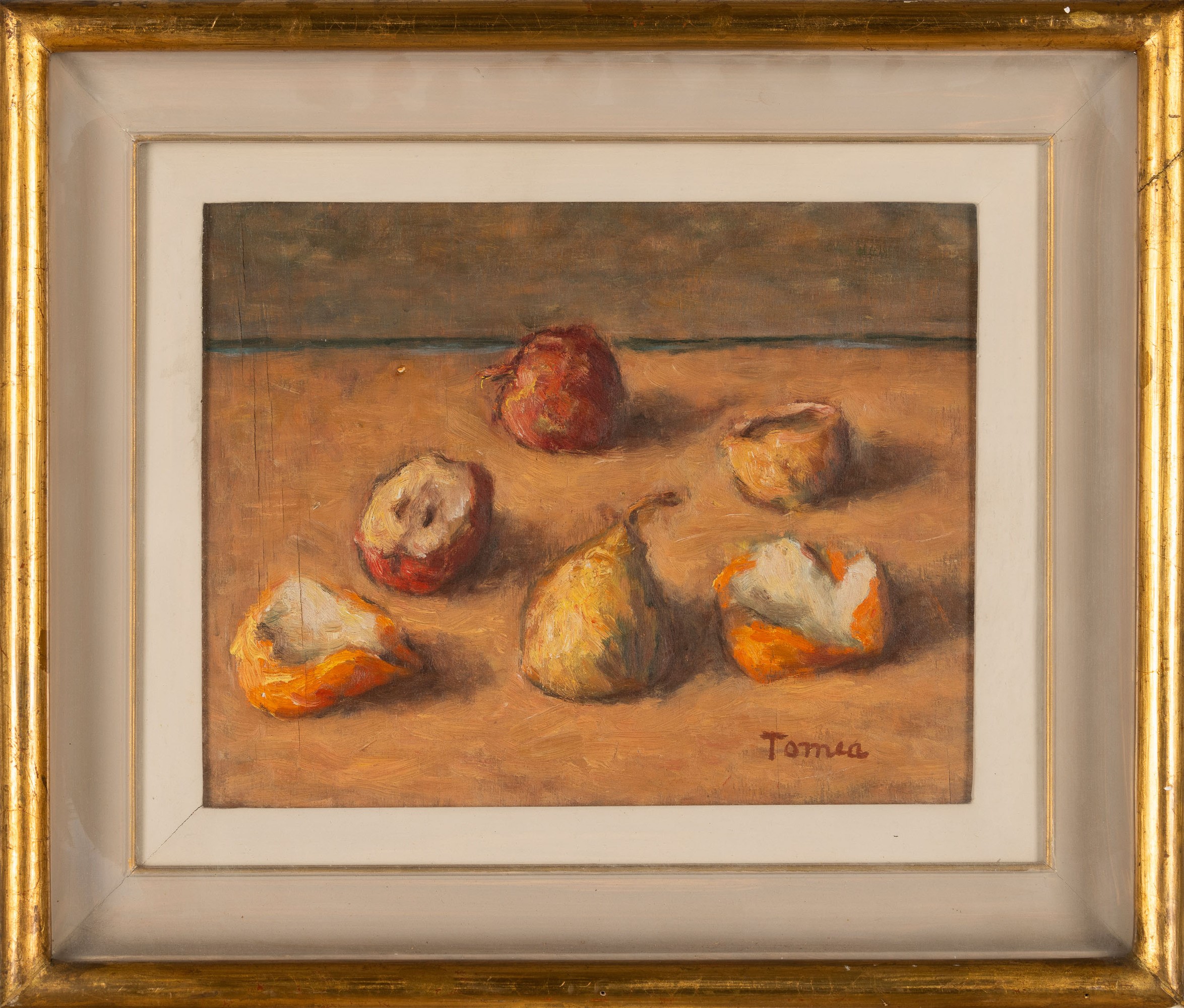 Fiorenzo Tomea - Natura morta, olio su tavola