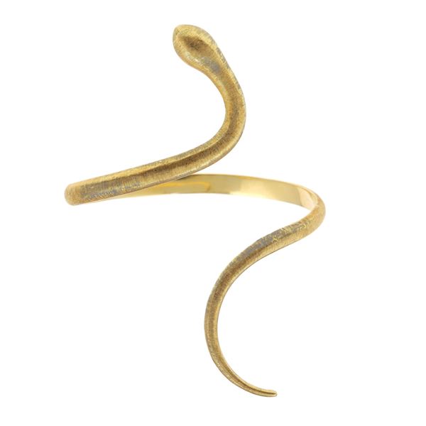 Mario Buccellati. Bracciale rigido "serpente"