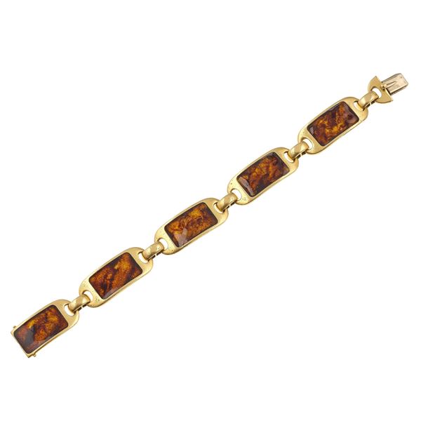 Bracciale con smalto