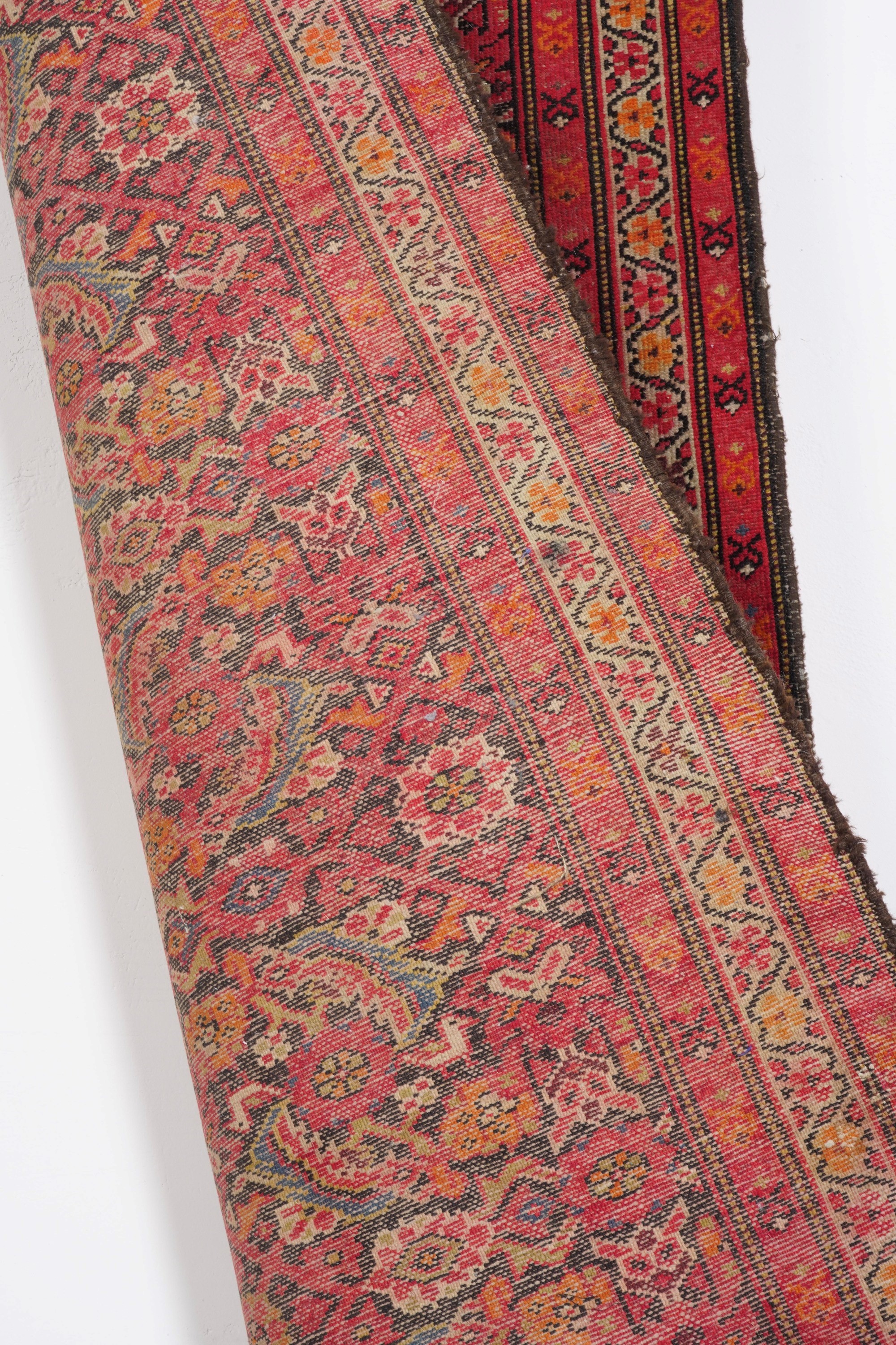Passatoia Malayer, Persia, inizio XX secolo, tessuto, cm 102x486
