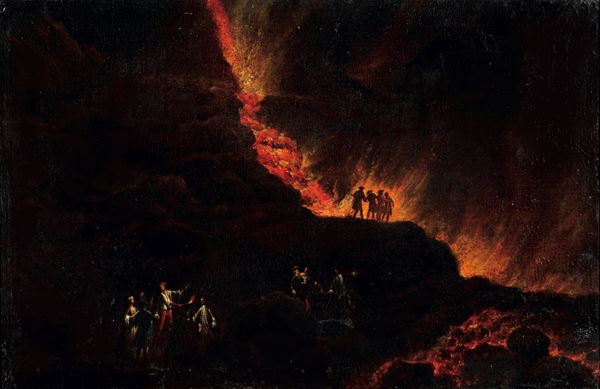 L'eruzione di un vulcano