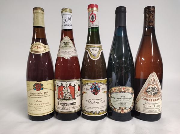Selezione Germania, Vini