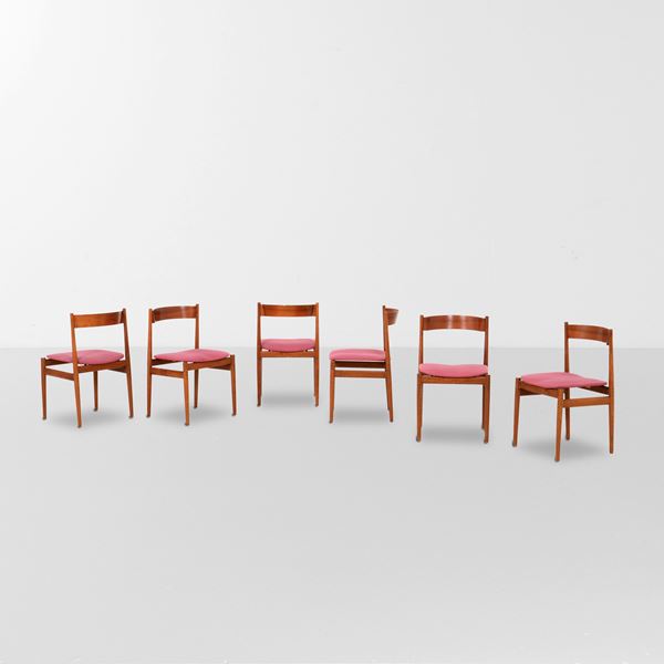 Gianfranco Frattini - Sei sedie mod. 101