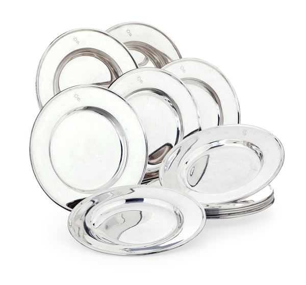 Dodici piatti. Argenteria italiana del XX secolo per gioielleria Scortecci, Roma