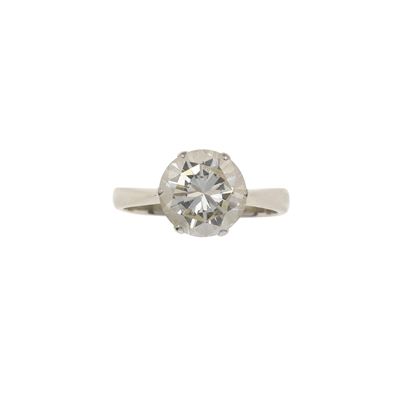 Diamante Taglio Brillante di Ct 2.43, Colore L, Caratteristiche Interne Vvs1, Fluorescenza Debole