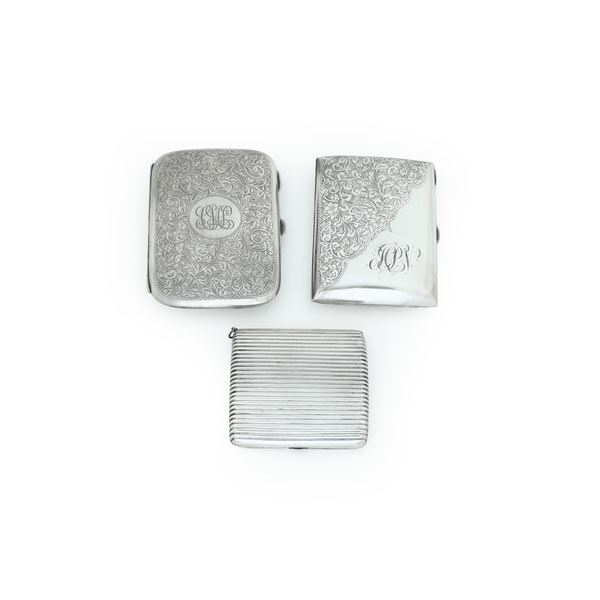 Portasigarette, scatola e fermacarte. Inghilterra e Italia XIX-XX secolo