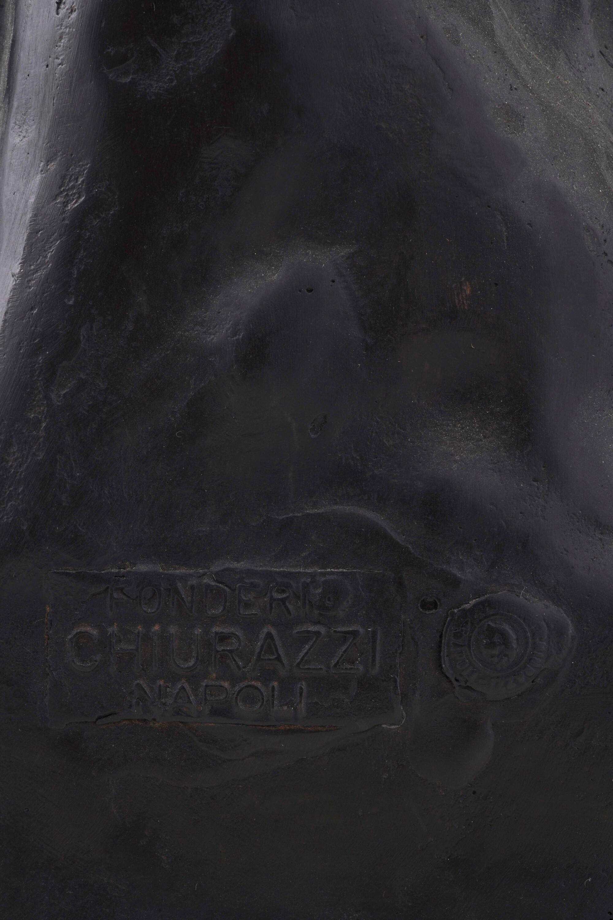 Copia dall’antico di Ercole Farnese, bronzo patinato, XIX-XX secolo