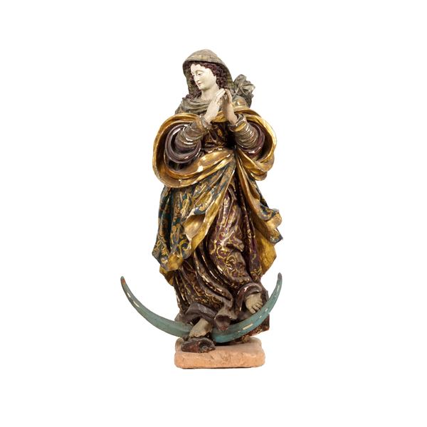Arte barocca italiana del XVIII secolo Madonna immacolata