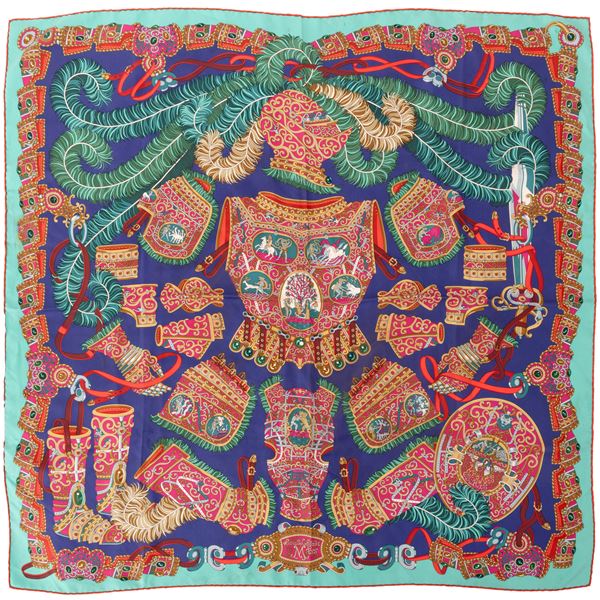 Hermès, Foulard "Sous l'égide de Mars"