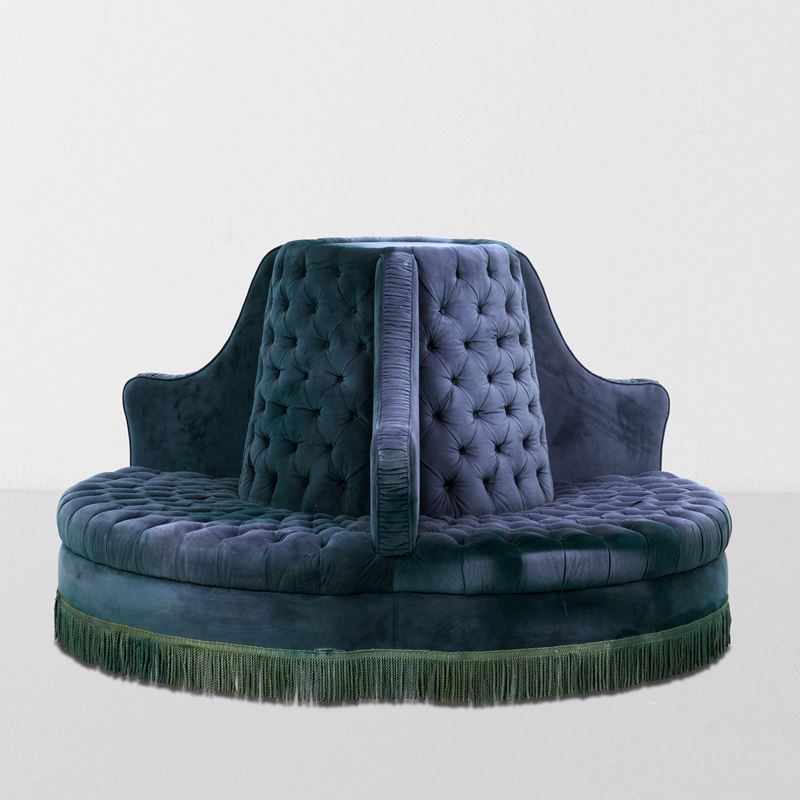 Divano circolare  - Asta Design - Cambi Casa d'Aste