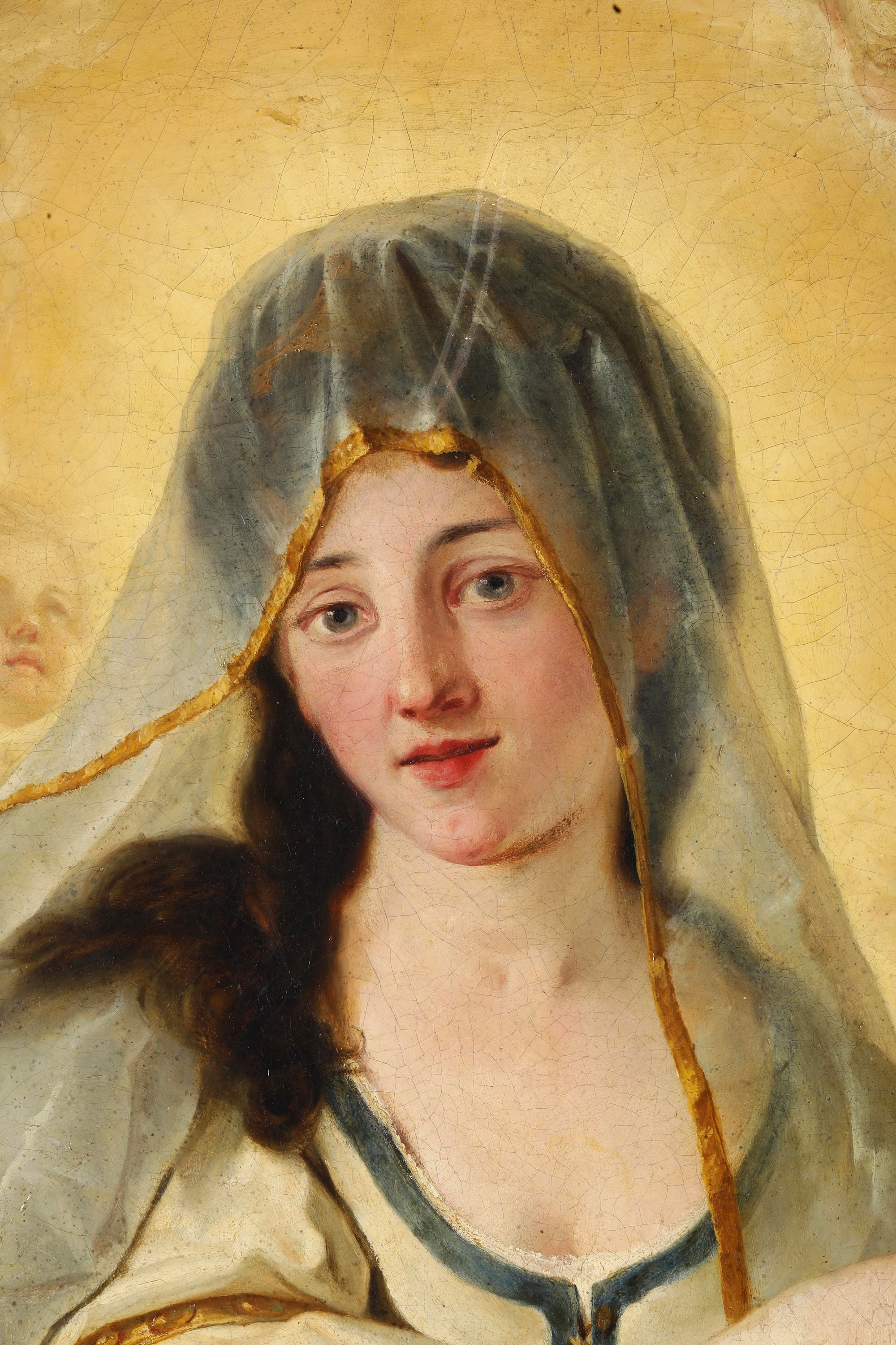 Scuola della fine del XVIII secolo, Allegoria della Fede, olio su tela