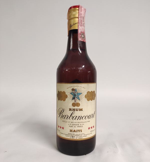 Barbancourt, Rhum