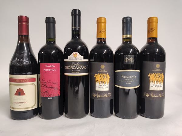 Selezione Puglia, Vino Rosso
