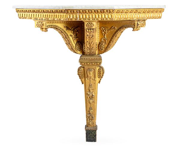 Consolle pensile. Fine XVIII secolo