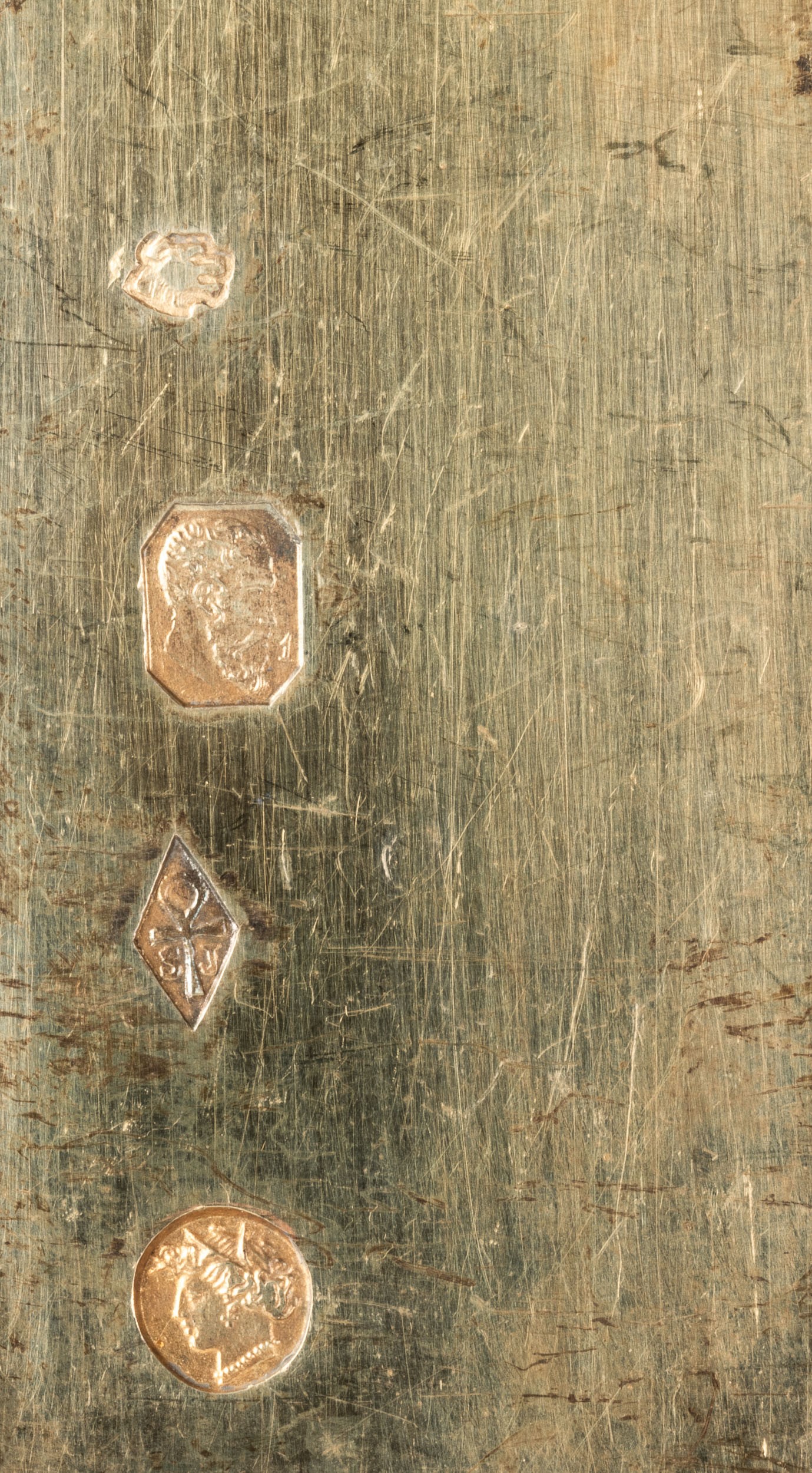 Marchio dell’argentiere S.J. (entro rombo non identificato), Ventiquattro coltelli da dessert, ar...
