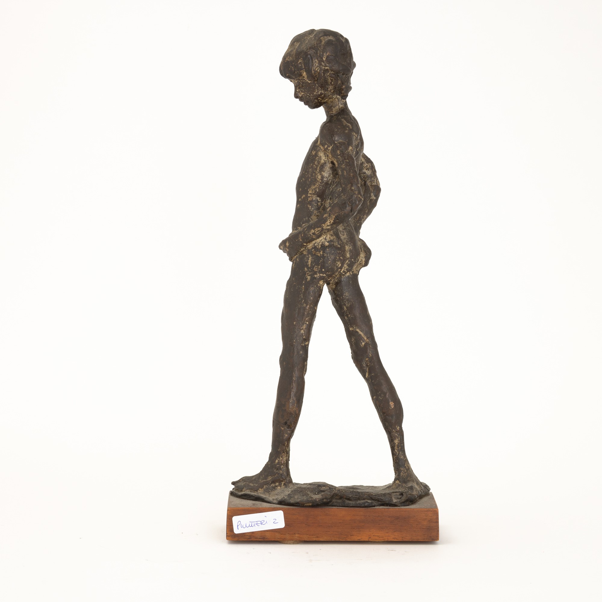Augusto Murer - Giovinetto - Scultura in bronzo