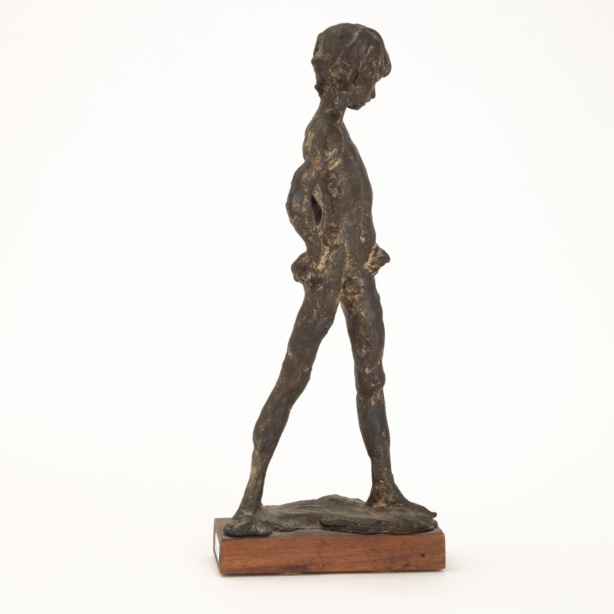 Augusto Murer - Giovinetto - Scultura in bronzo