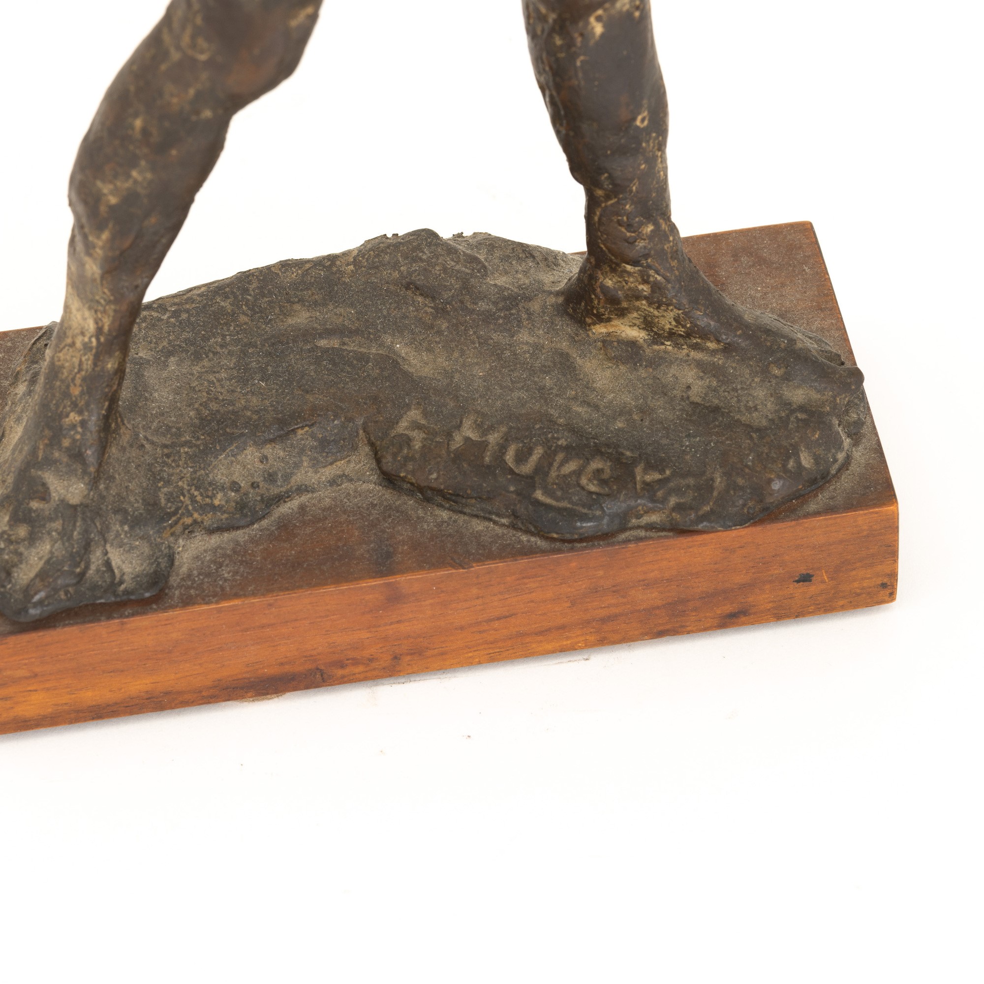 Augusto Murer - Giovinetto - Scultura in bronzo
