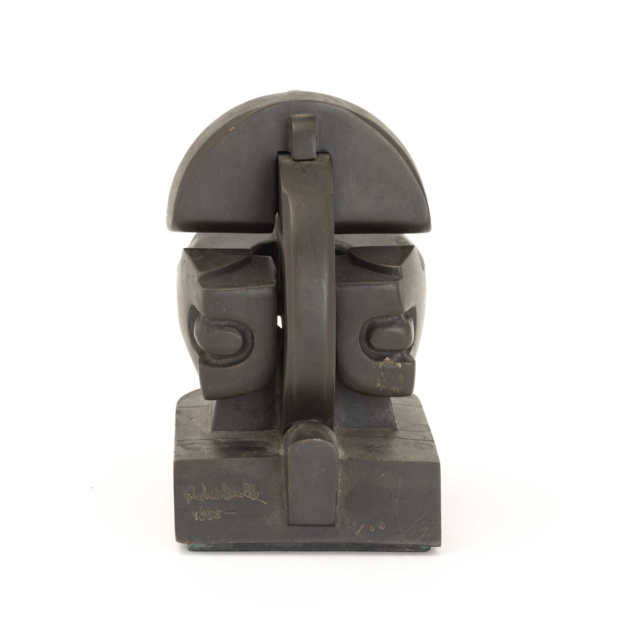 Andrea Cascella - Scultura in bronzo, 1988