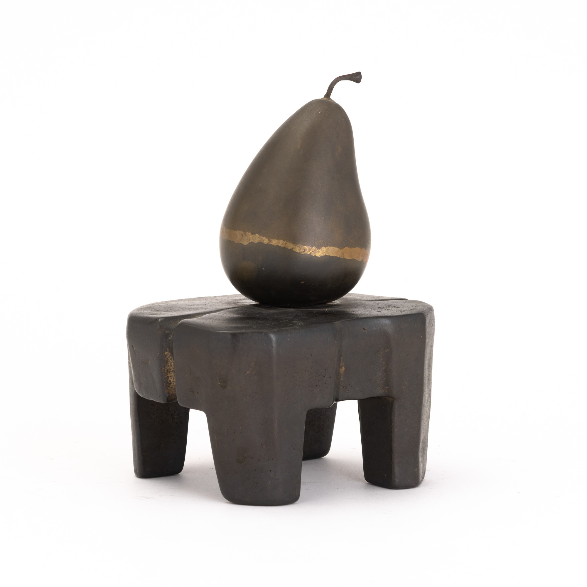 Concetto Pozzati - Natura prodotta, scultura in bronzo