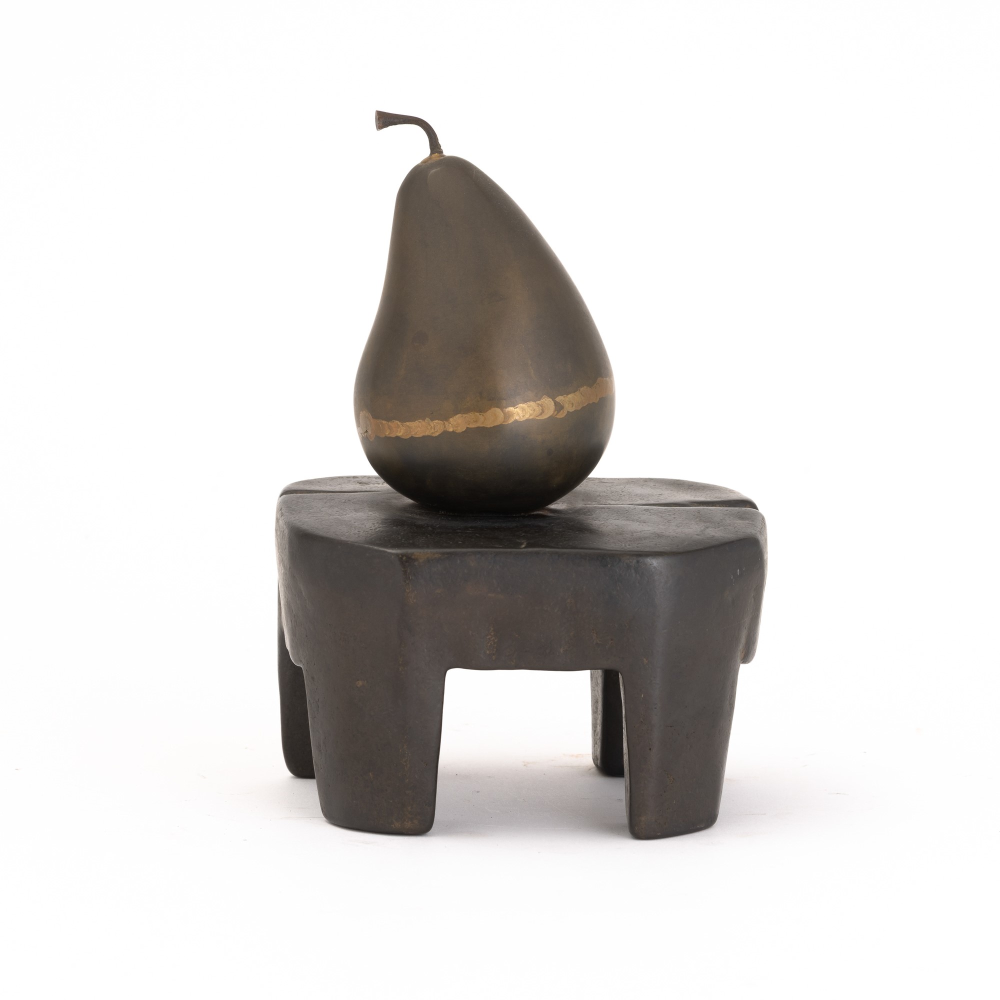 Concetto Pozzati - Natura prodotta, scultura in bronzo
