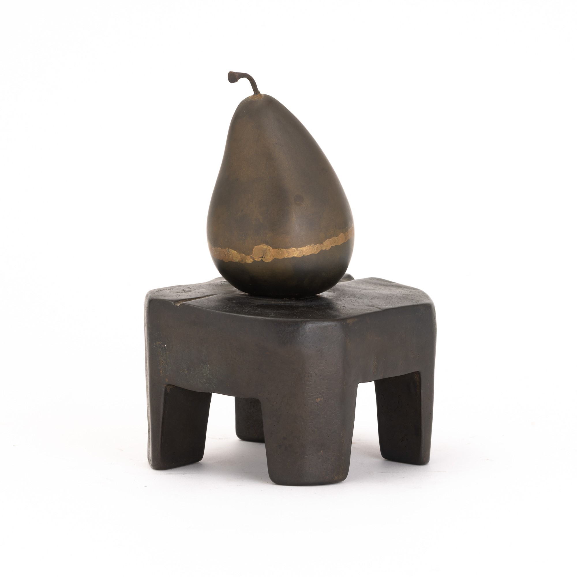 Concetto Pozzati - Natura prodotta, scultura in bronzo