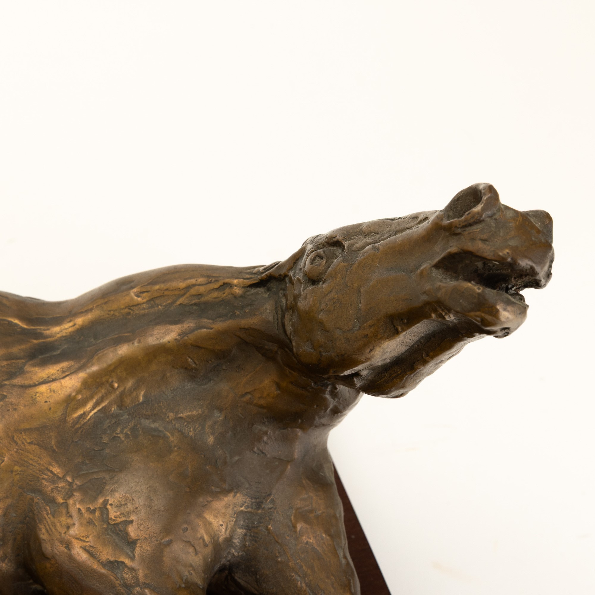 Bruno Cassinari - Cavallo, scultura in bronzo