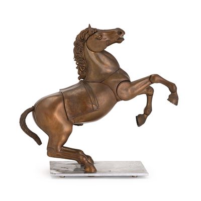 Caballo casinaide - Scultura in bronzo