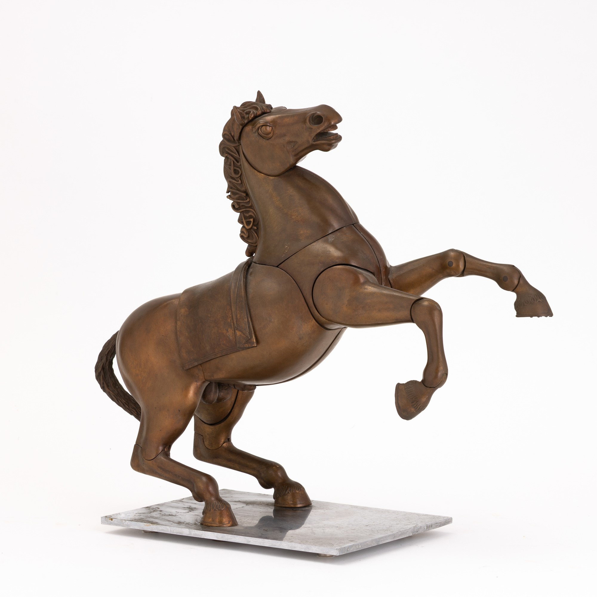 Miguel Berrocal - Caballo casinaide - Scultura in bronzo