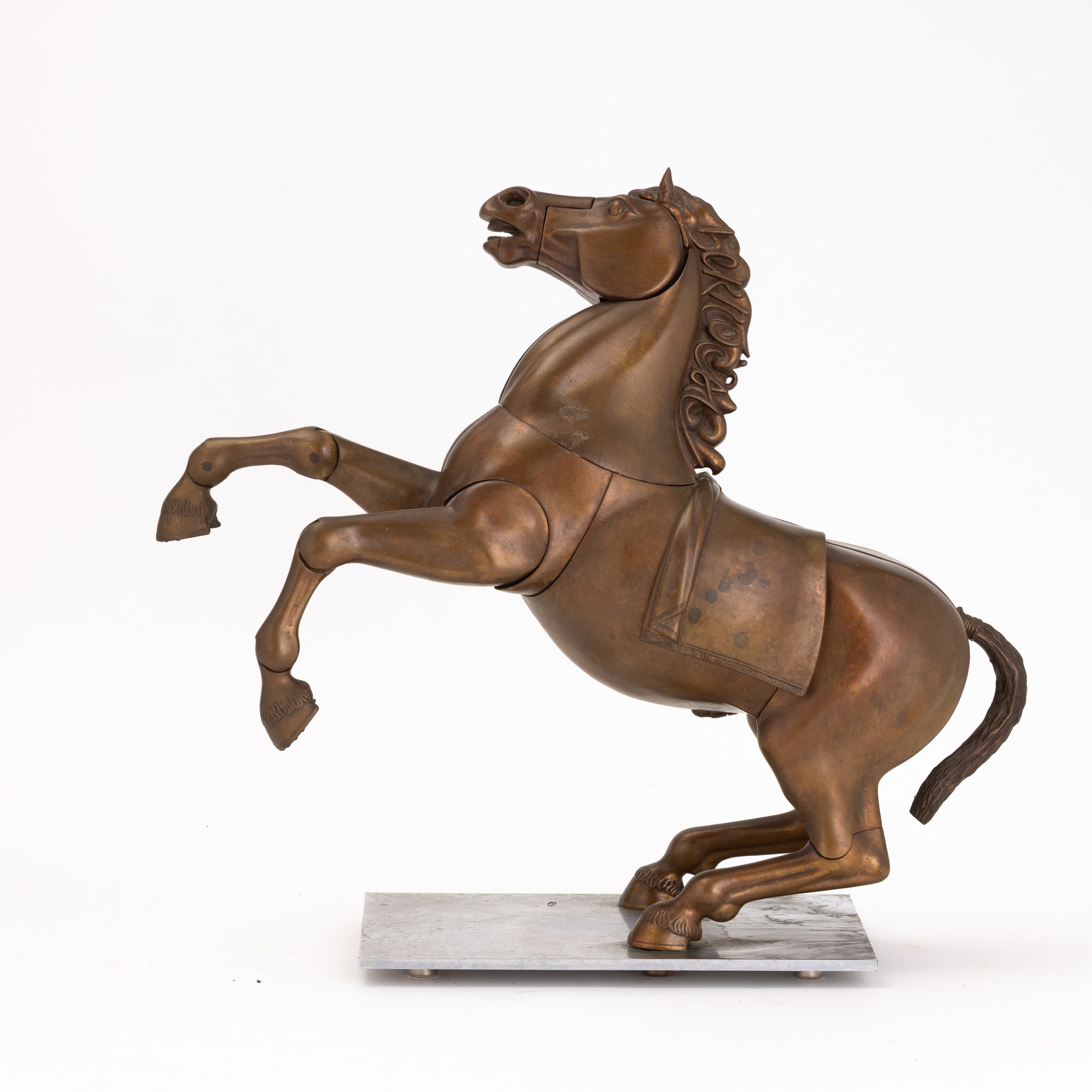 Miguel Berrocal - Caballo casinaide - Scultura in bronzo