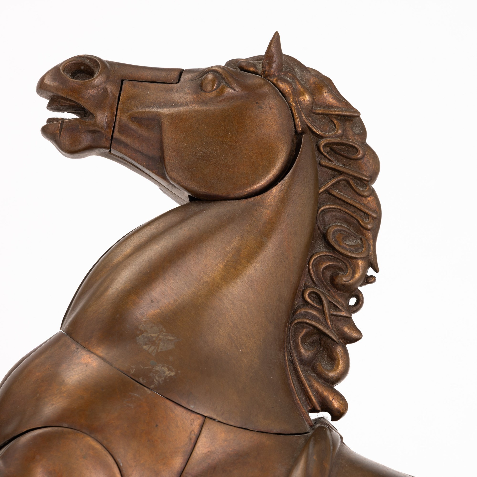 Miguel Berrocal - Caballo casinaide - Scultura in bronzo