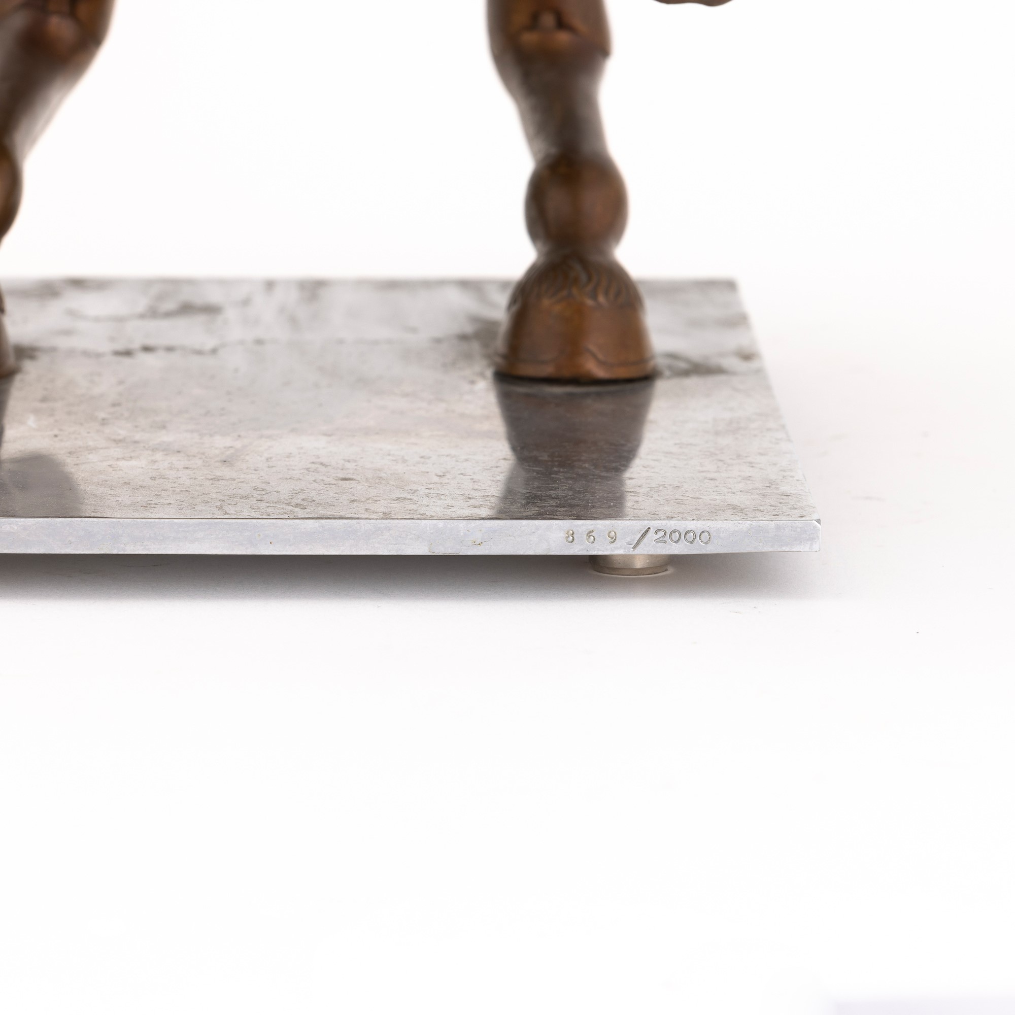 Miguel Berrocal - Caballo casinaide - Scultura in bronzo
