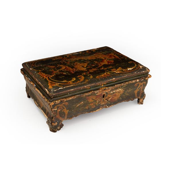 Scatola laccata. Venezia, XVIII secolo