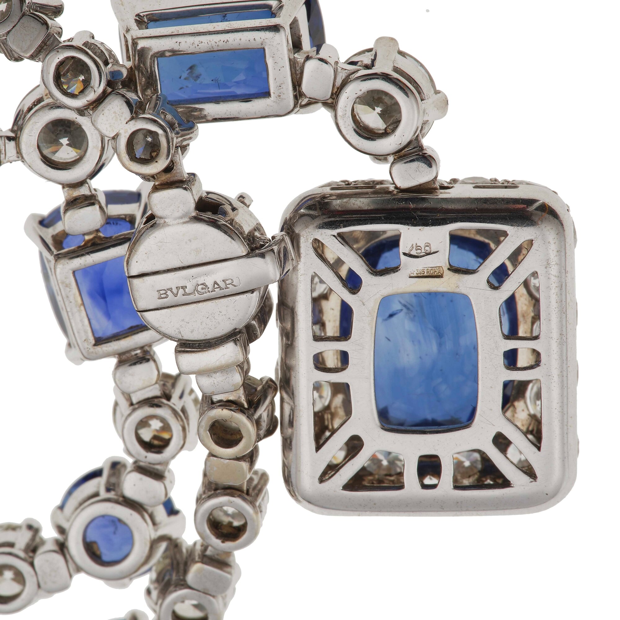 Bulgari. Girocollo con Zaffiri per Ct 47.00 Circa e Diamanti per Ct 13.00 Circa
