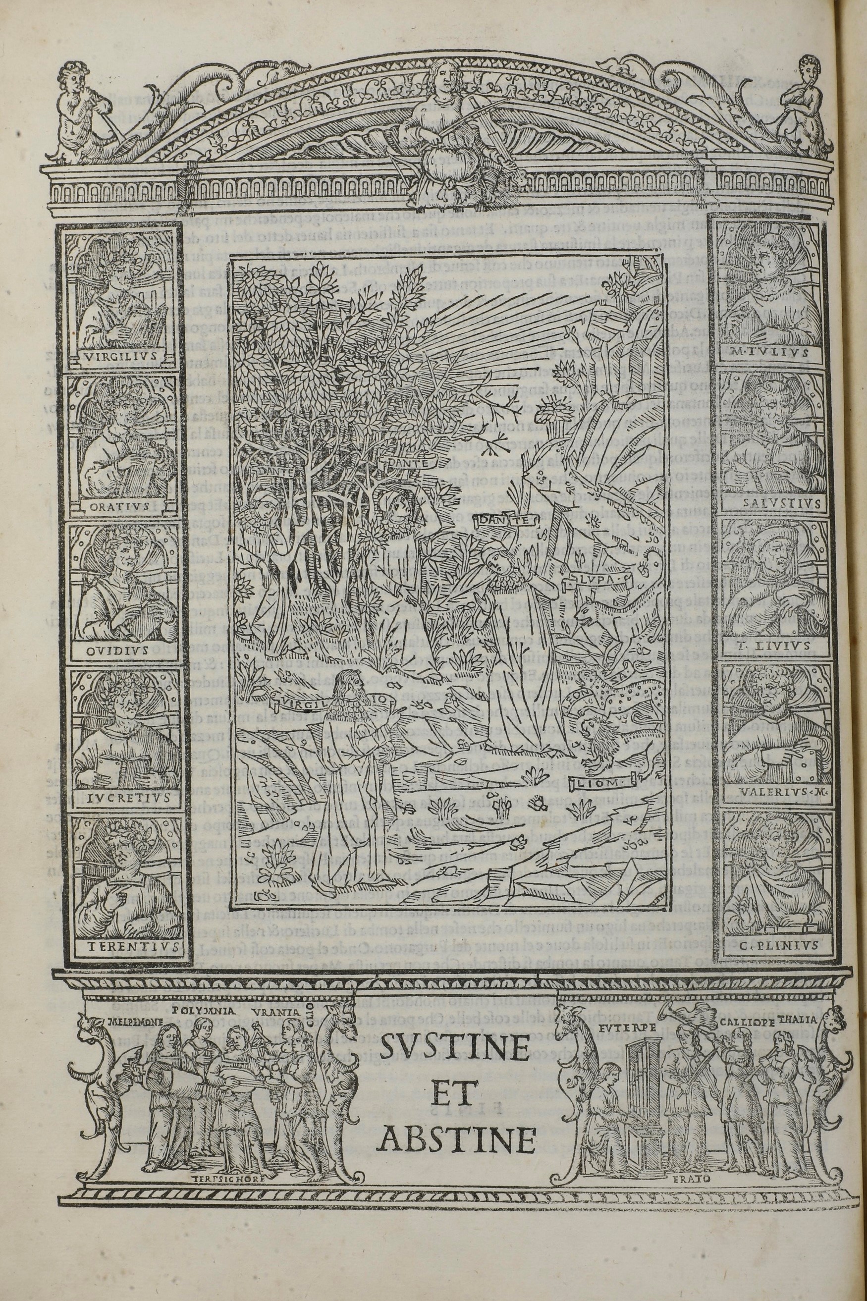 Alighieri Dante (1265-1321) Comedia di Danthe Alighieri Poeta Divino con L’esposizione di Cristof...