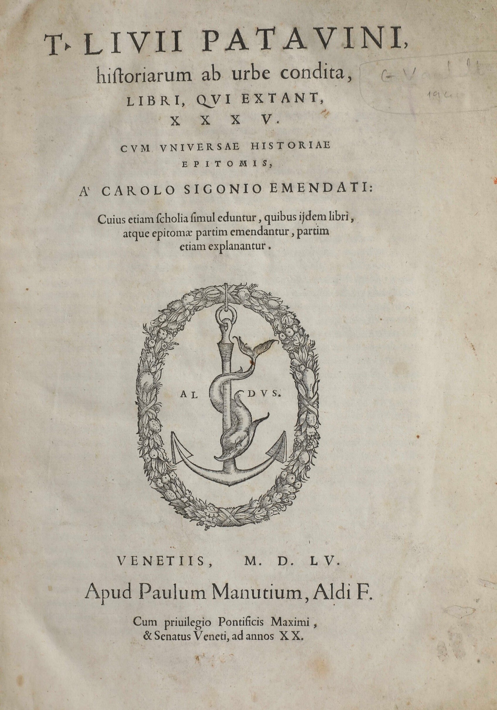 Terenzio Publio Afro (190/185 a.C. Circa - 159 a.C.) Comediae Sex... Venezia, Apud Venturinum Rus...
