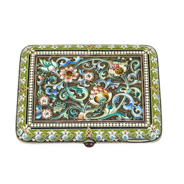 Russia, inizi del XX secolo Portasigarette