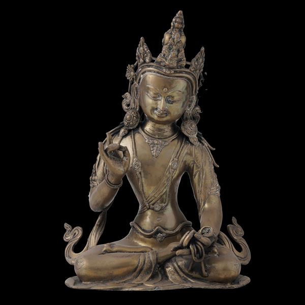 Vajrasattva. Tibet XIX