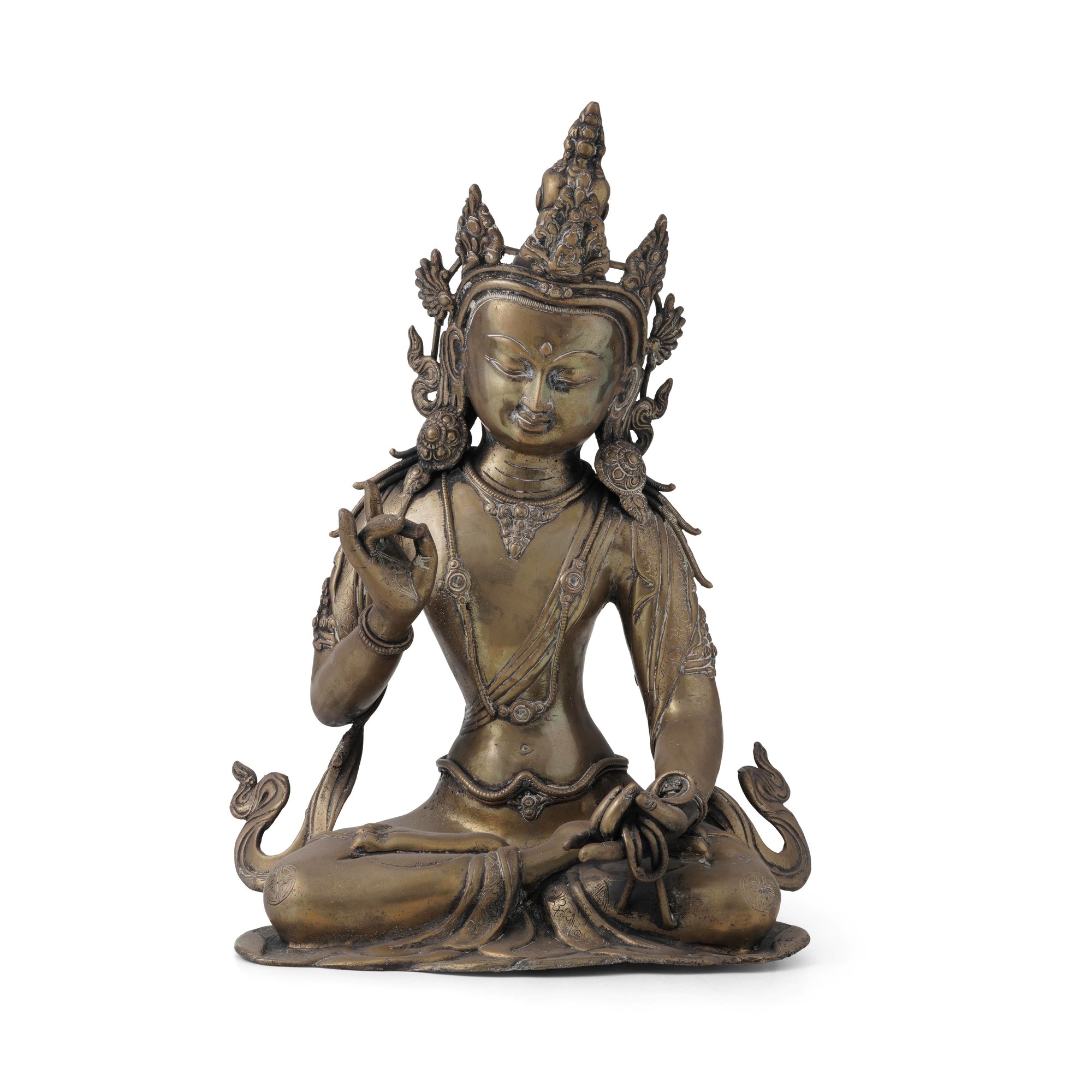 Vajrasattva, Tibet XIX secolo, bronzo