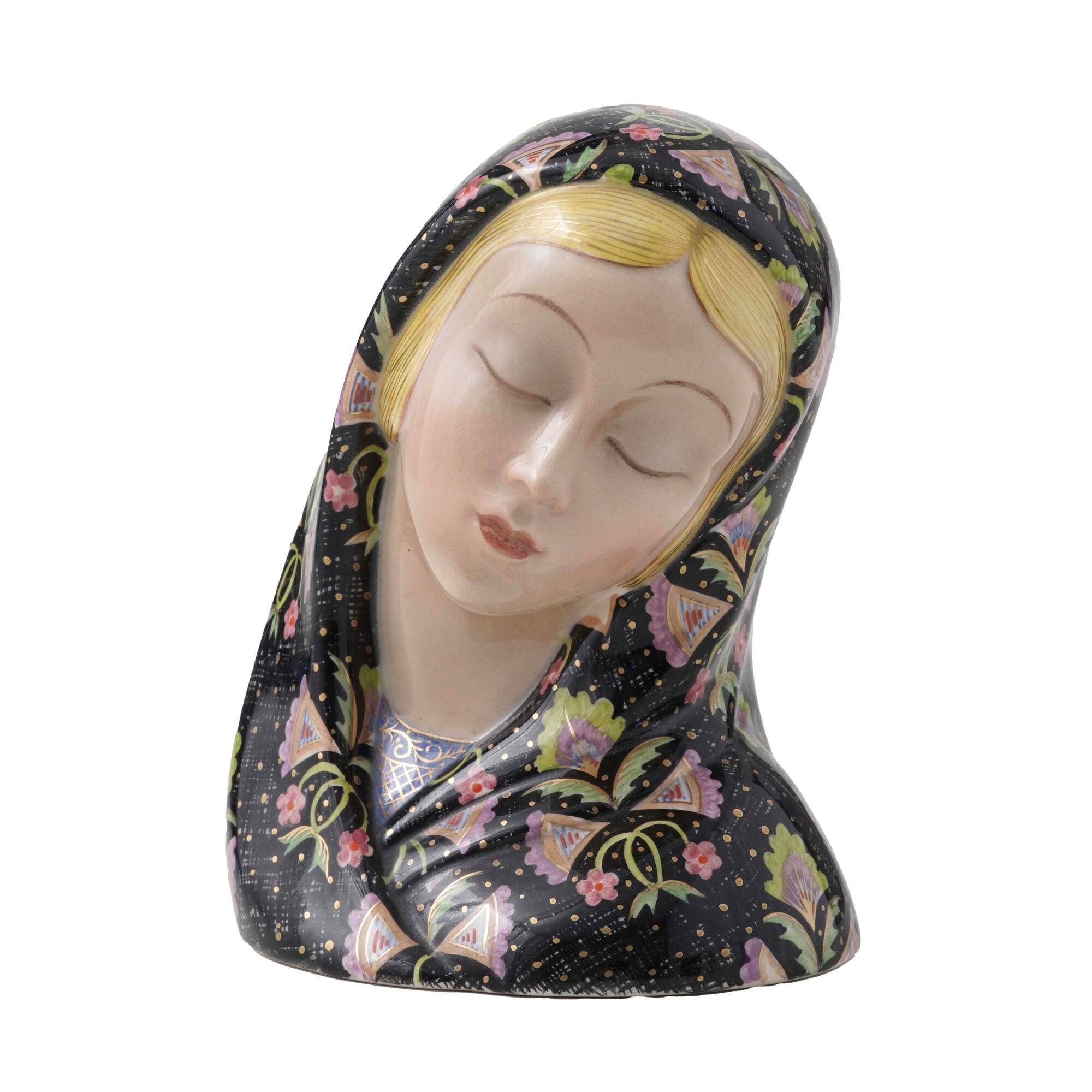 Manifattura Lenci, Busto femminile velato in porcellana