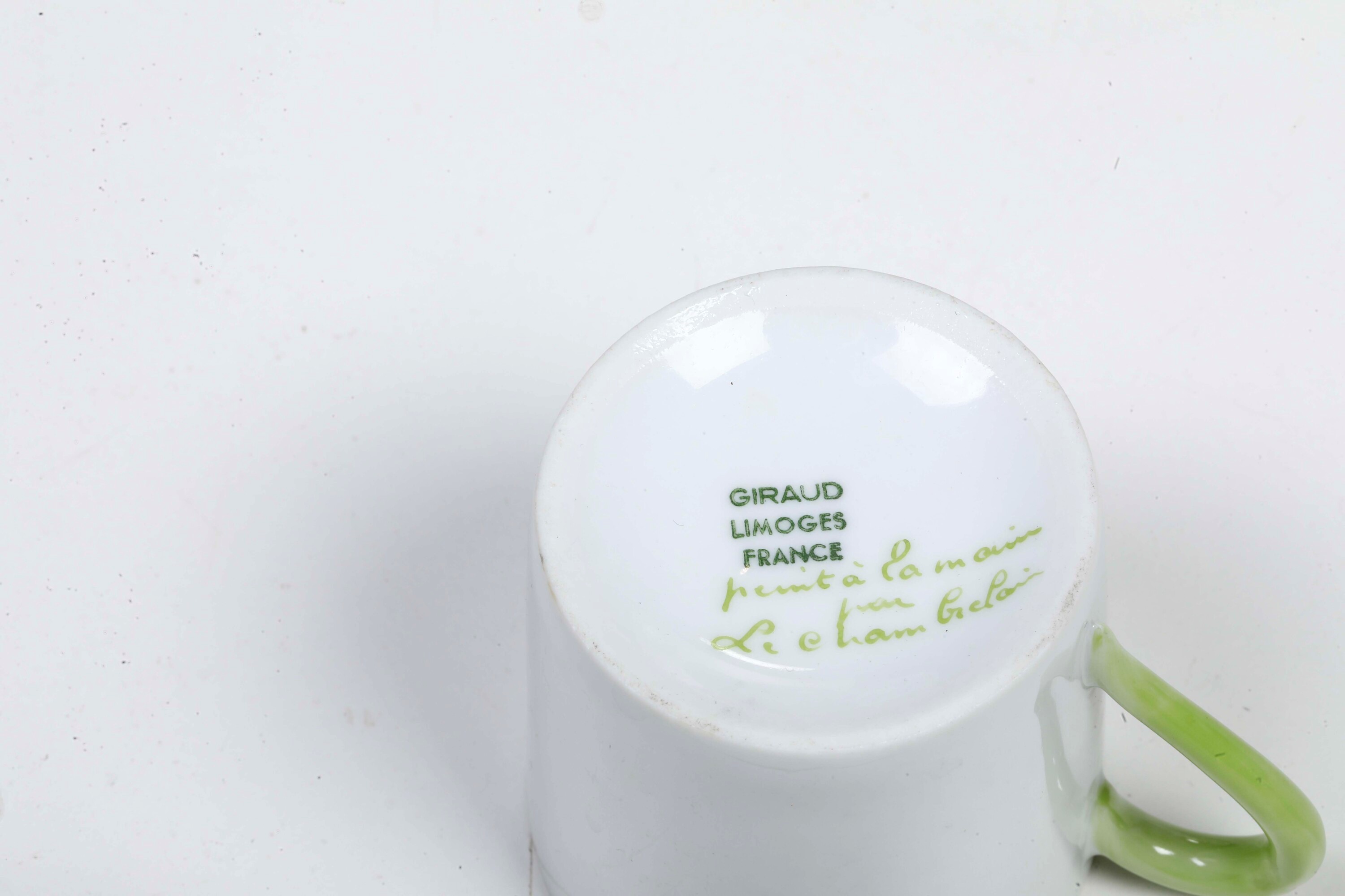 Servizio da Tavola Francia, Limoges, Manifattura Coquet, 1970 Circa Pittura: Parigi, Atelier di l...