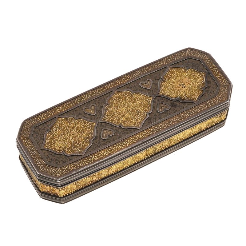 Silver and 22Kt gold box  - Auction Fine Jewellery - Cambi Casa d'Aste