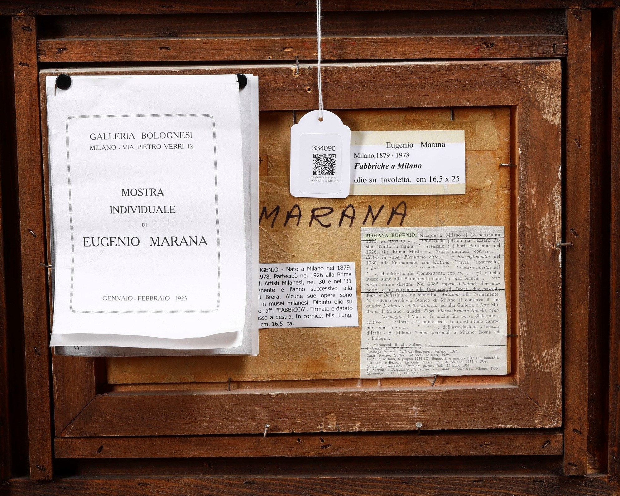 Eugenio Marana - Fabbriche a Milano
