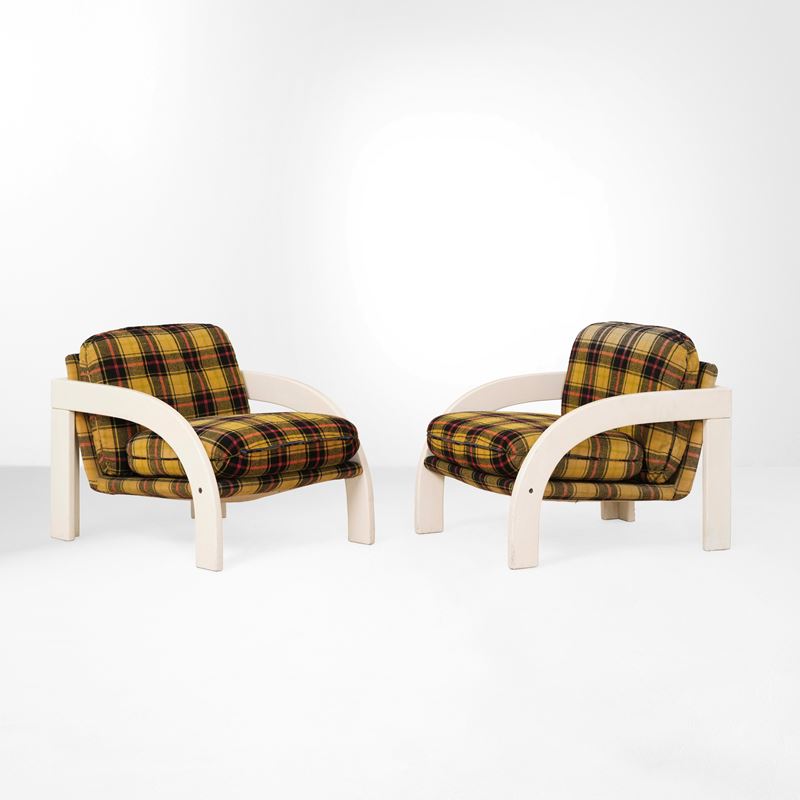 Due poltrone  - Asta Arredi del XX secolo - Cambi Casa d'Aste