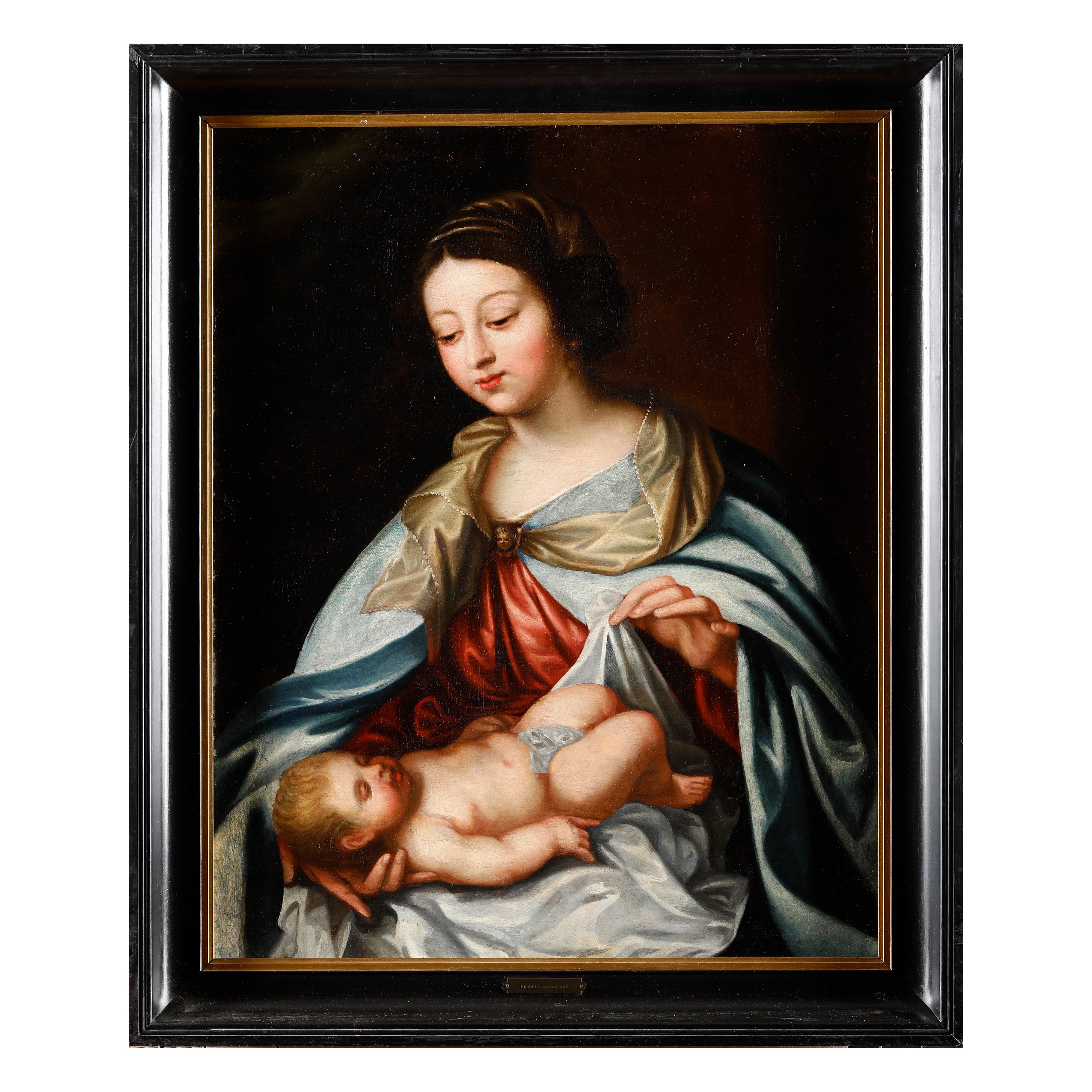 Scuola del XVIII secolo Madonna con Bambino