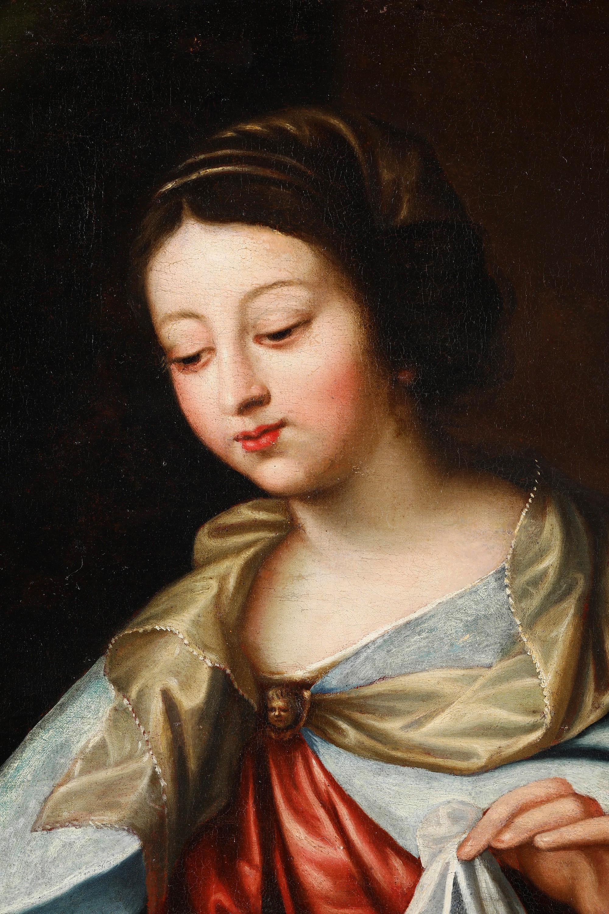 Scuola del XVIII secolo Madonna con Bambino