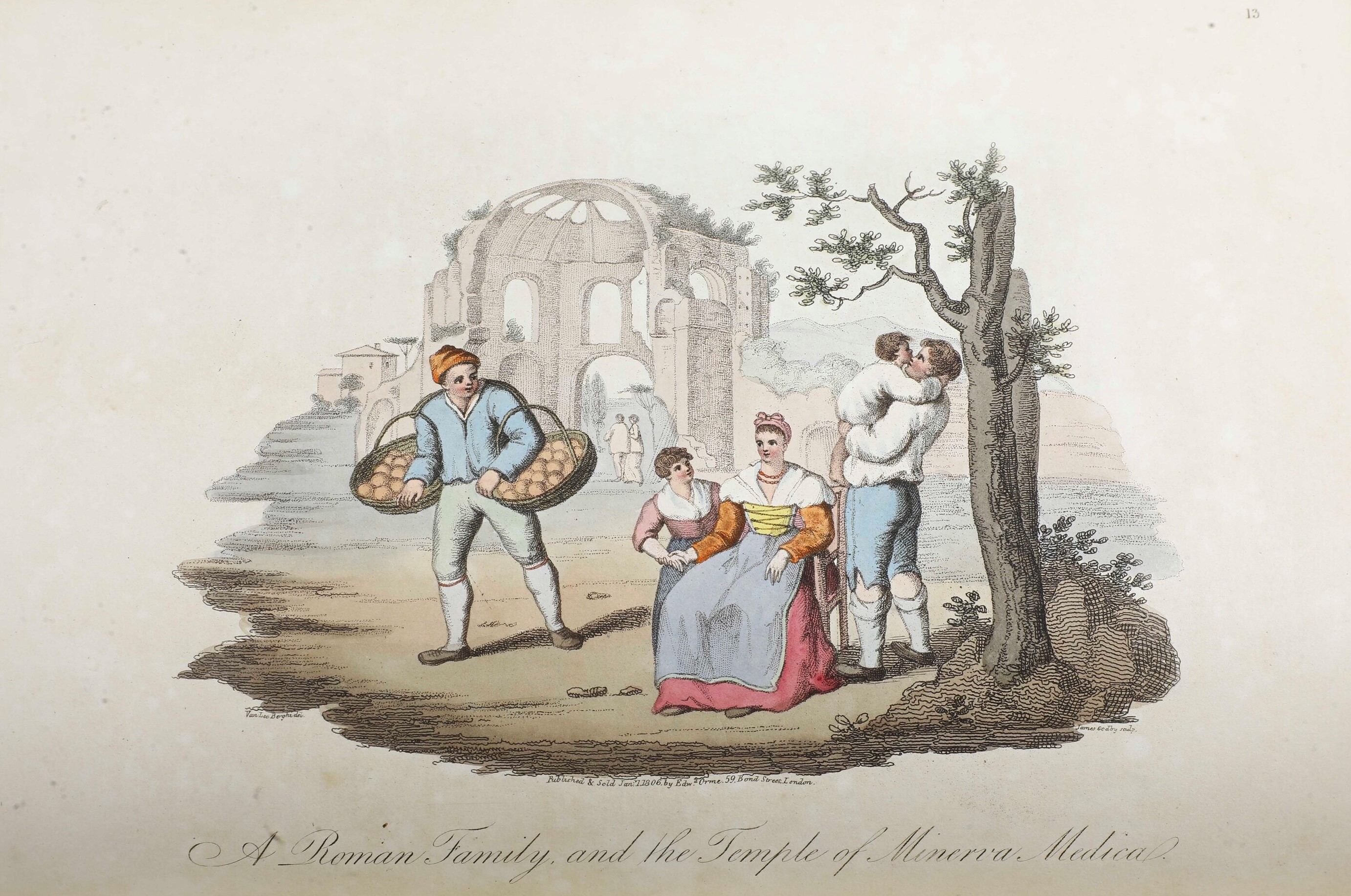 Godby James (1767–1849) / M. Buonaiuti Italian Scenery Representing The Manners, Customs, And Amu...