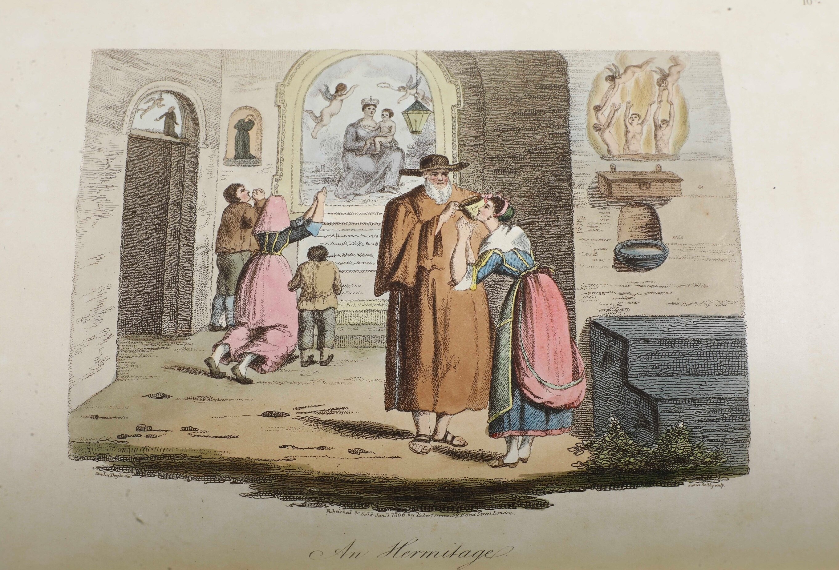 Godby James (1767–1849) / M. Buonaiuti Italian Scenery Representing The Manners, Customs, And Amu...