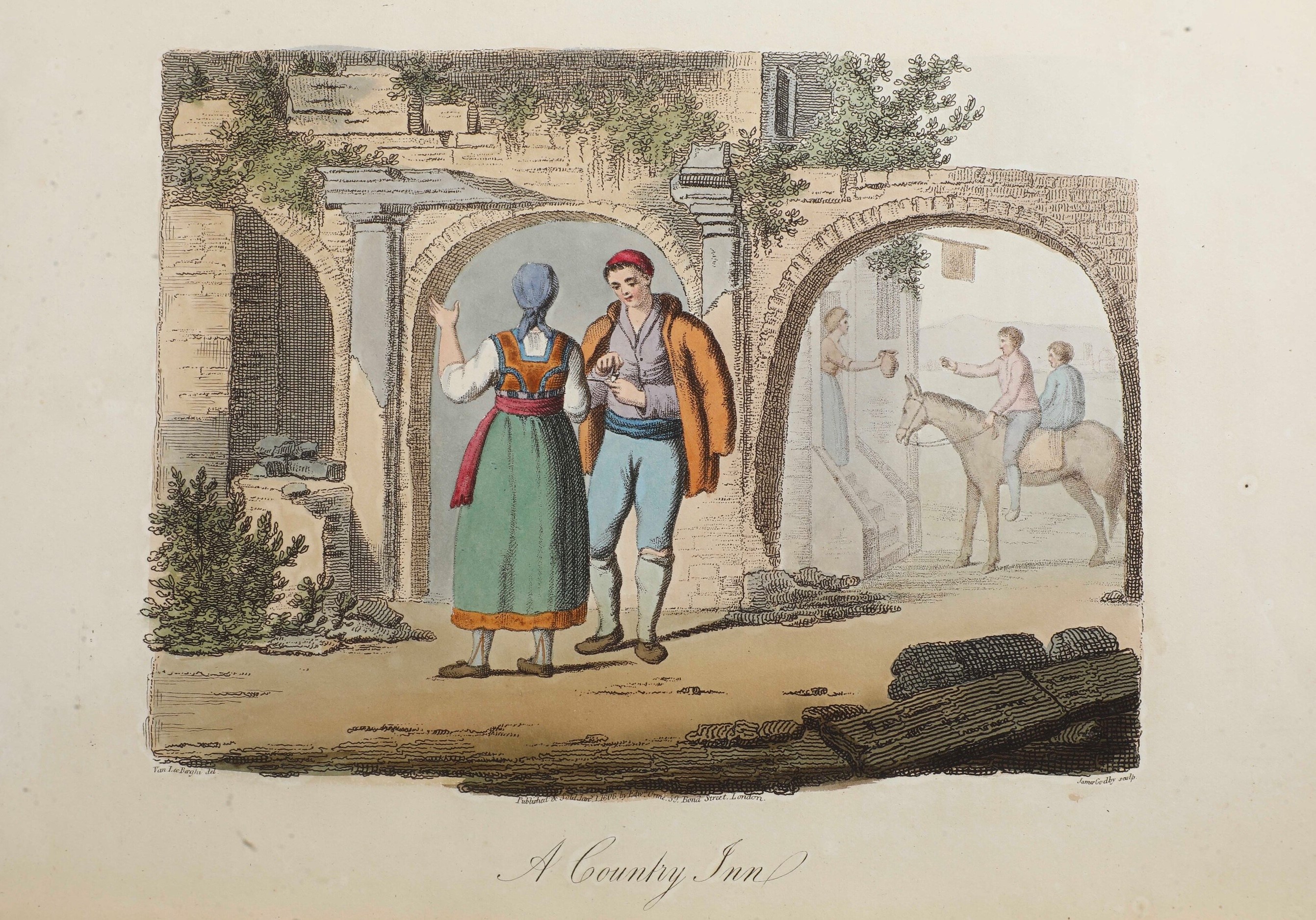 Godby James (1767–1849) / M. Buonaiuti Italian Scenery Representing The Manners, Customs, And Amu...
