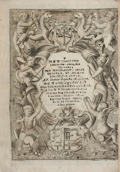 Da Matelica Giovanni Battista Ex Praedestinationis Labyrinthaeis Ambagibus Theoremata per Dialogi...